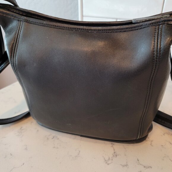 Coach Slim Duffle Bag (Black) - Original Vintage Bag - Picture 5 of 11